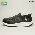 Black/Ash Skechers SLIP-INS
