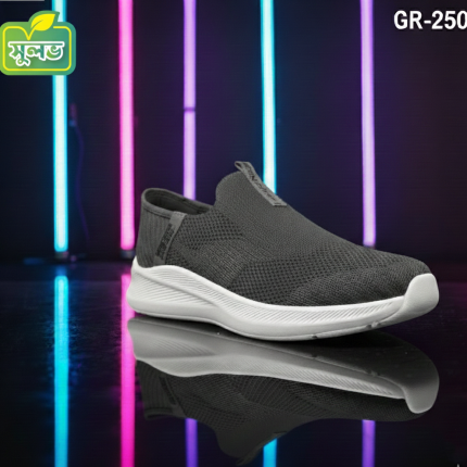 Gray Skechers SLIP-INS